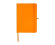 Carnet en papier recyclé avec couverture rigide A5 pages lignées couleur orange
