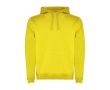 Sweat-shirt en coton et polyester 280 g/m² Roly Direct Urban  couleur jaune