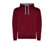 Sweat-shirt en coton et polyester 280 g/m² Roly Direct Urban  couleur bordeaux