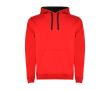 Sweat-shirt en coton et polyester 280 g/m² Roly Direct Urban  couleur rouge foncé