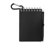 Mini carnet à spirale avec stylo à encre noire couleur noir