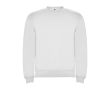 Pull en coton et polyester 280 g/m² Roly Direct Clasica  couleur blanc