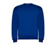Pull en coton et polyester 280 g/m² Roly Direct Clasica  couleur bleu roi