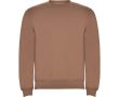 Pull en coton et polyester 280 g/m² Roly Direct Clasica couleur marron foncé