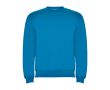 Pull en coton et polyester 280 g/m² Roly Direct Clasica  couleur cyan