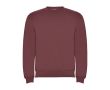 Pull en coton et polyester 280 g/m² Roly Direct Clasica  couleur acajou