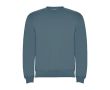 Pull en coton et polyester 280 g/m² Roly Direct Clasica  couleur bleu gris