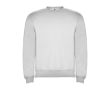 Pull en coton et polyester 280 g/m² Roly Direct Clasica  couleur gris chiné