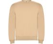 Pull en coton et polyester 280 g/m² Roly Direct Clasica couleur marron clair