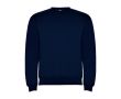 Pull en coton et polyester 280 g/m² Roly Direct Clasica  couleur bleu marine