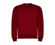 Pull en coton et polyester 280 g/m² Roly Direct Clasica  couleur grenat