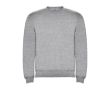 Pull en coton et polyester 280 g/m² Roly Direct Clasica  couleur gris clair