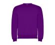 Pull en coton et polyester 280 g/m² Roly Direct Clasica  couleur mauve