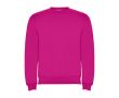 Pull en coton et polyester 280 g/m² Roly Direct Clasica  couleur rose