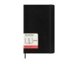 Agenda journalier à couverture souple avec élastique Moleskine couleur noir