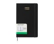 Agenda hebdomadaire sans date Moleskine, à commencer quand vous voulez couleur noir