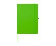 Cahier avec coins arrondis et couverture souple A5 pages lignées couleur vert lime