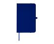 Carnet à couverture rigide avec toucher doux A6 pages lignées couleur bleu marine