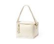 Glacière isotherme en coton avec intérieur en aluminium de 6 L couleur beige