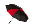 Parapluie de golf bicolore en polyester coupe-vent 30\" Ø106 couleur rouge