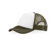 Casquette de style camionneur en polyester avec maille 100 g/m² Town couleur vert forêt