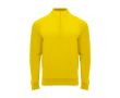 Sweat-shirt avec demi-fermeture éclair 200 g/m² Roly Direct Epiro  couleur jaune
