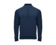 Sweat-shirt avec demi-fermeture éclair 200 g/m² Roly Direct Epiro  couleur bleu marine