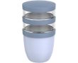 Boîte repas anti-fuite 3 compartiments 900 ml Mepal couleur bleu