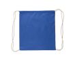 Sac à dos à cordes en coton de couleurs Oeko-Tex® 140g/m2 couleur bleu
