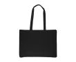 Sac de courses en coton de couleurs Oeko-Tex® 220 g/m2 couleur noir