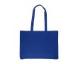 Sac de courses en coton de couleurs Oeko-Tex® 220 g/m2 couleur bleu