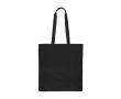 Sac de courses en coton de couleurs Oeko-Tex® 140 g/m2 couleur noir