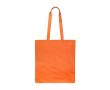 Sac de courses en coton de couleurs Oeko-Tex® 140 g/m2 couleur orange