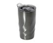 Tasse thermique anti-fuite en acier inoxydable recyclé 400ml couleur gris graphite