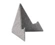 Support pliable en RPET pour téléphone et tablette couleur gris