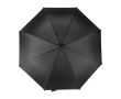 Parapluie pliant automatique à 8 panneaux avec fermeture velcro Ø120 couleur noir
