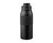 Bouteille en acier inoxydable avec bouton pour ouvrir le bec 800ml couleur noir