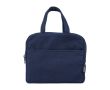 Sac isotherme en polylcotton recyclé avec intérieur aluminium couleur bleu