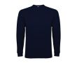 T-shirt en coton à manches longues 165 g/m² Roly Direct Pointer couleur bleu marine