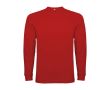 T-shirt en coton à manches longues 165 g/m² Roly Direct Pointer couleur rouge