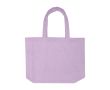 Sac tote de plage finition douce avec grand compartiment couleur lilas