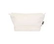 Trousse de toilette en polyester recyclé avec grand compartiment 6 L couleur blanc cassé