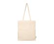 Tote bag en coton biologique avec grand compartiment 7 L 140 g/m² couleur naturel