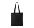 Tote bag en coton biologique avec grand compartiment 7 L 140 g/m² couleur noir