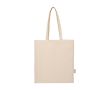 Tote bag résistant avec anses d’épaule 30 cm 180 g/m² couleur naturel