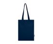 Tote bag résistant avec anses d’épaule 30 cm 180 g/m² couleur bleu marine