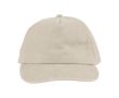 Casquette 5 panneaux en plusieurs couleurs effet lavé 240 g/m² couleur beige