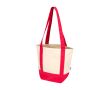 Sac en coton recyclé certifié GRS 320 g/m² couleur rouge