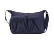 Sac bandoulière pour ordinateur avec sangle valise 13 pouces couleur bleu marine