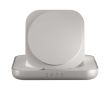 Chargeur magnétique Qi2 de chevet avec USB-C 15 W Zens couleur blanc